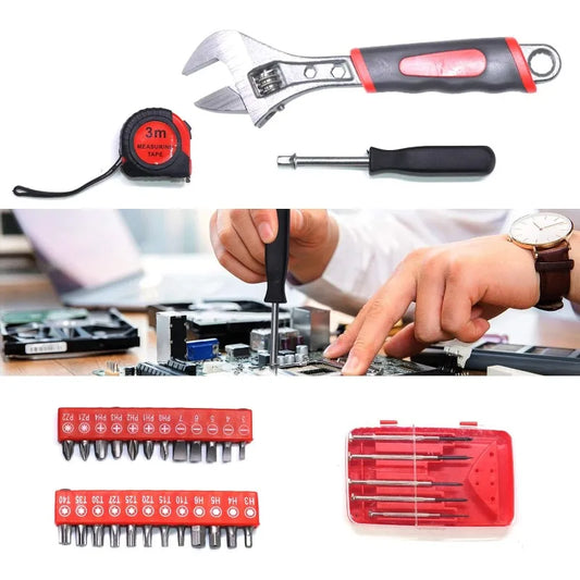 799pcs House Repair Kit Set, Household Hand Tool Set, with Tool Belt