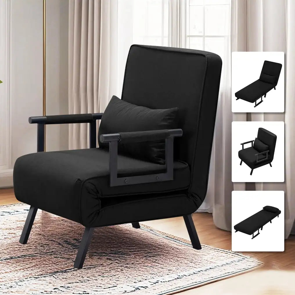 26” Folding 4-in-1 Convertible Sofa Bed for Living Room