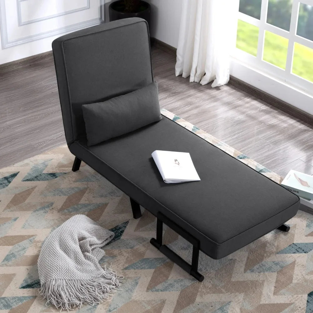 26” Folding 4-in-1 Convertible Sofa Bed for Living Room