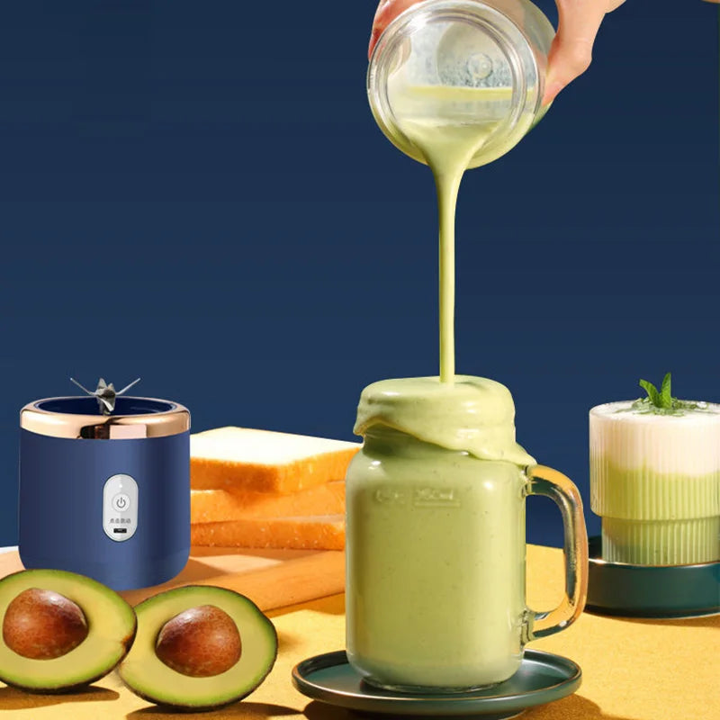 Fruit Juicer USB Charging Lemon Orange Fruit Juicing Cup Smoothie Blender Machine