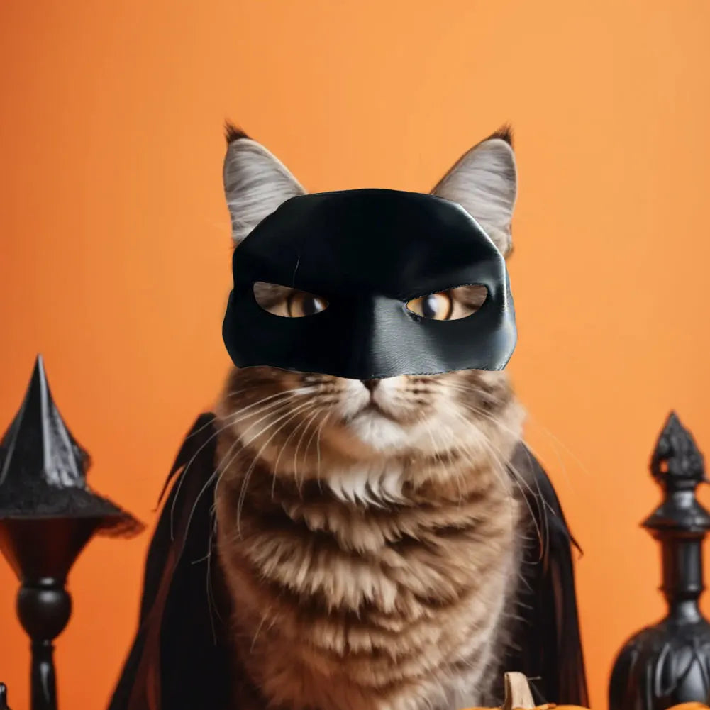 Cute Superhero Pet Hat Bat Man Mask for Cat and Dog