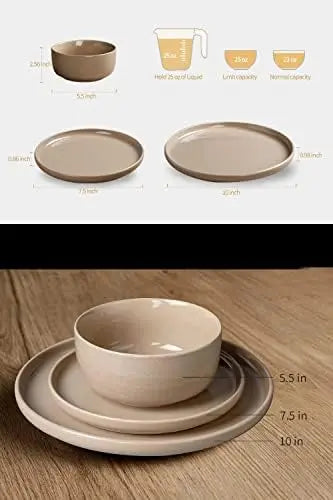 12 Pieces Dinnerware Sets