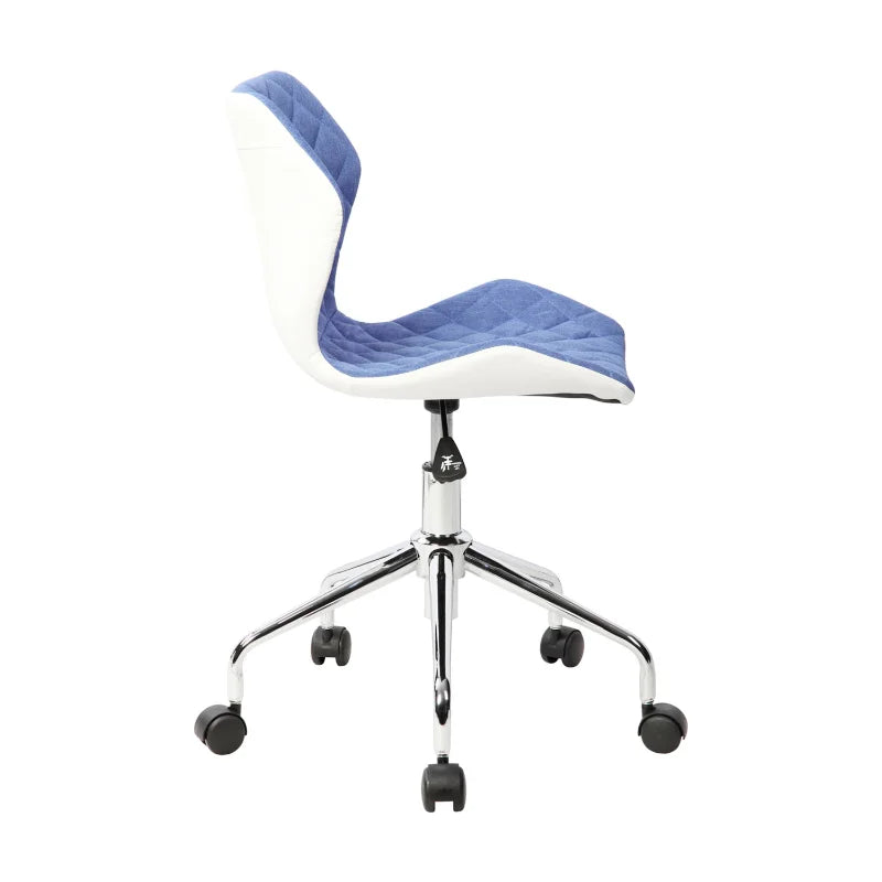 Adjustable Office Task Chair, Blue computer chair