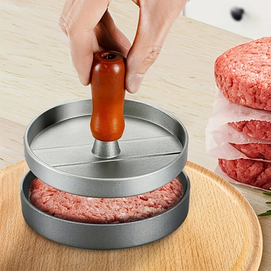 2Pcs/Pack 12CM Aluminum Hamburger Meat Press