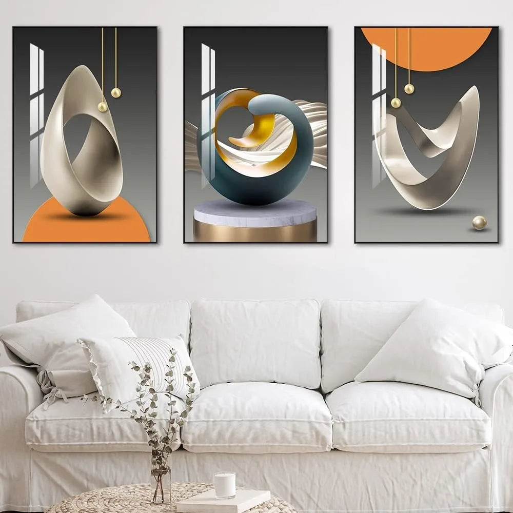 Wall Decoration Canvas Bright Style Frame Wall Art