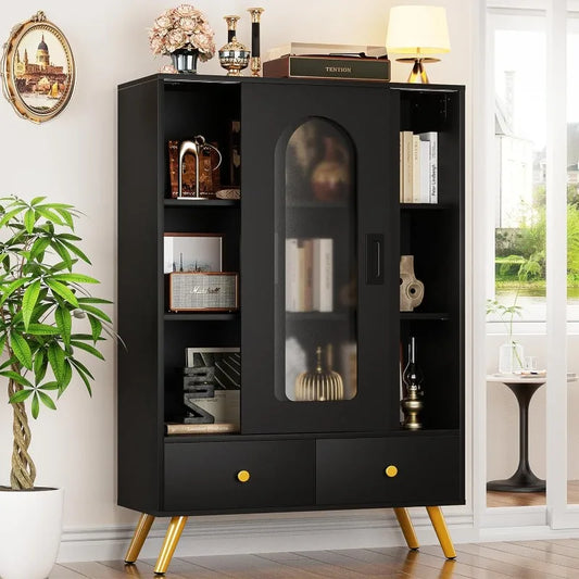 Storage Cabinet with Sliding Doors, comes in a variety of colors