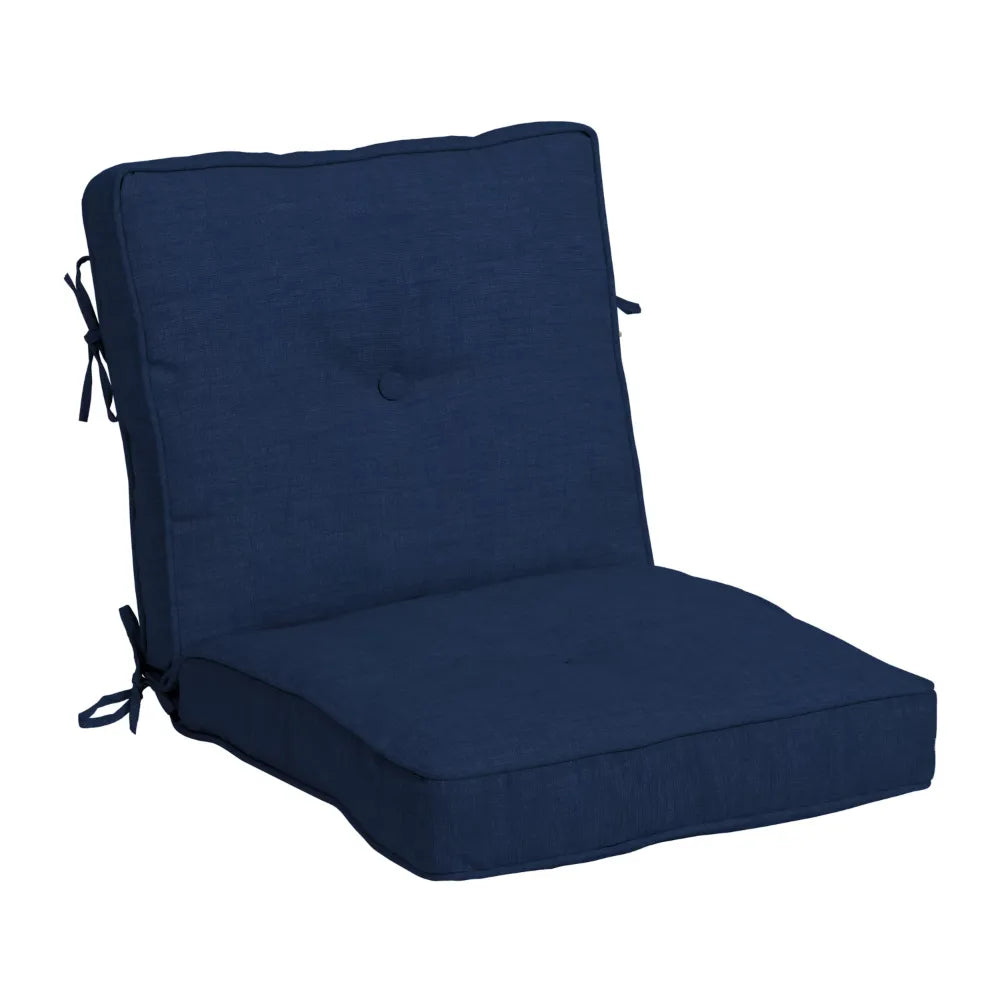 PolyFill Outdoor Chair Cushion 20 x 21, Sapphire Blue