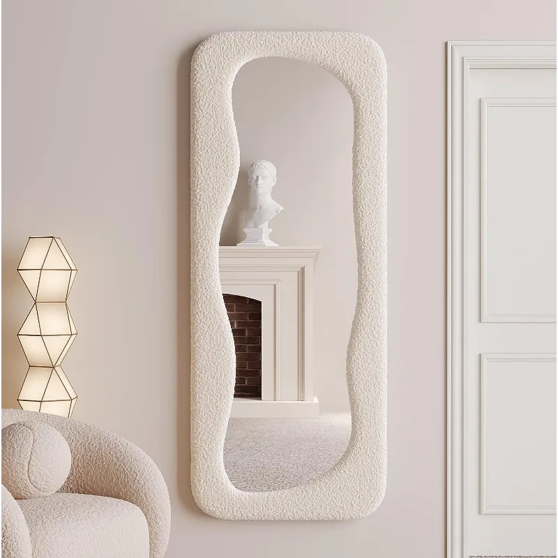 Irregular Wavy Mirror Standing