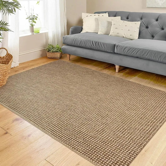 Washable Area Rugs Natural Rubber Backed Rugs Braided Cotton Floor Carpet