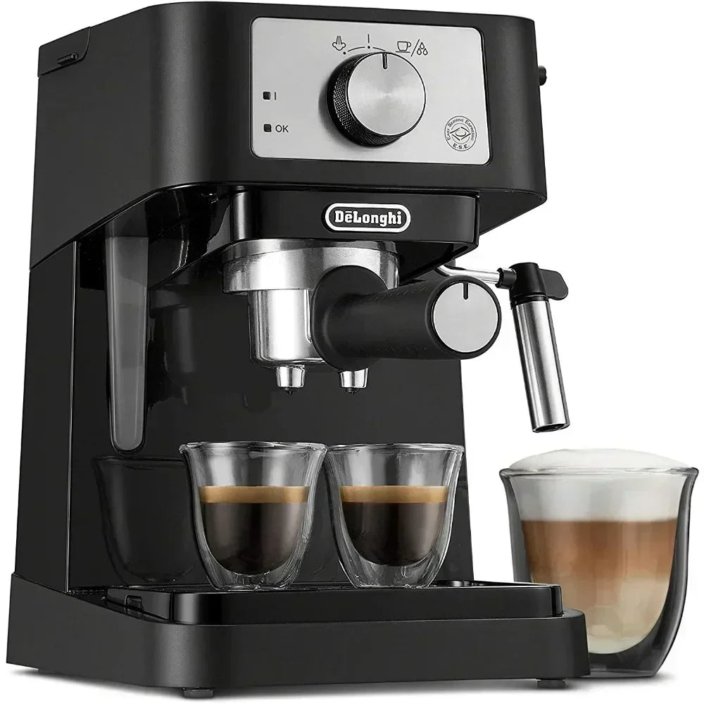 Manual Espresso Machine Coffee Maker Latte & Cappuccino Machine