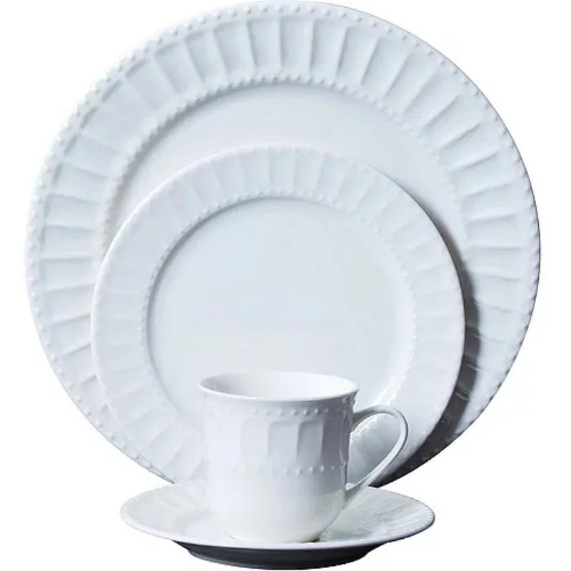 46-Piece Dinnerware and Serve ware Set