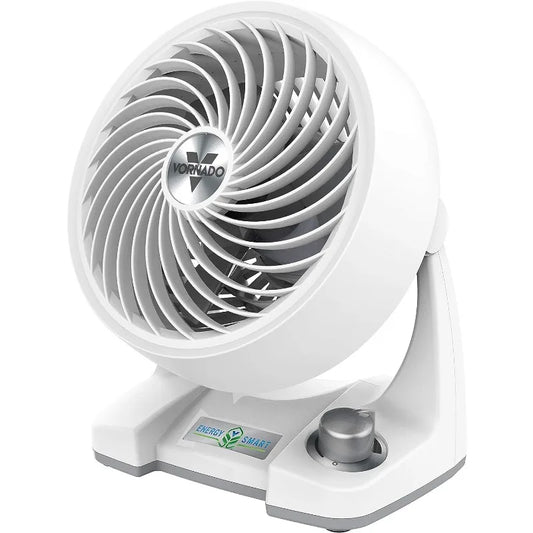 Energy Smart Compact Air Circulator Fan with Variable Speed Control, White, CR1-0349-73