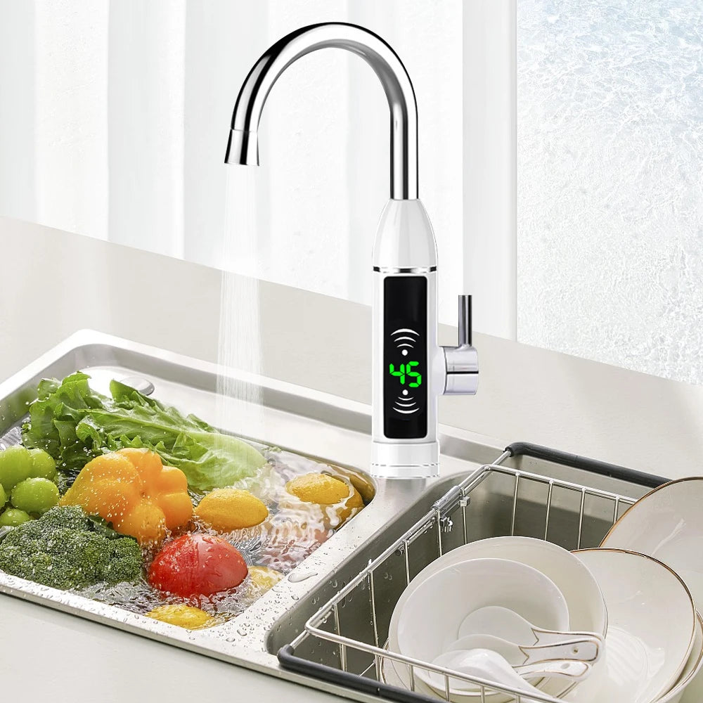 Electric Faucet 360° Rotatable Instantaneous Heating 3000W