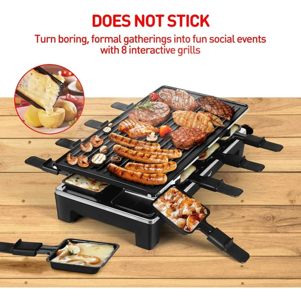 Electric Indoor BBQ Grill 1500W Fast Heating