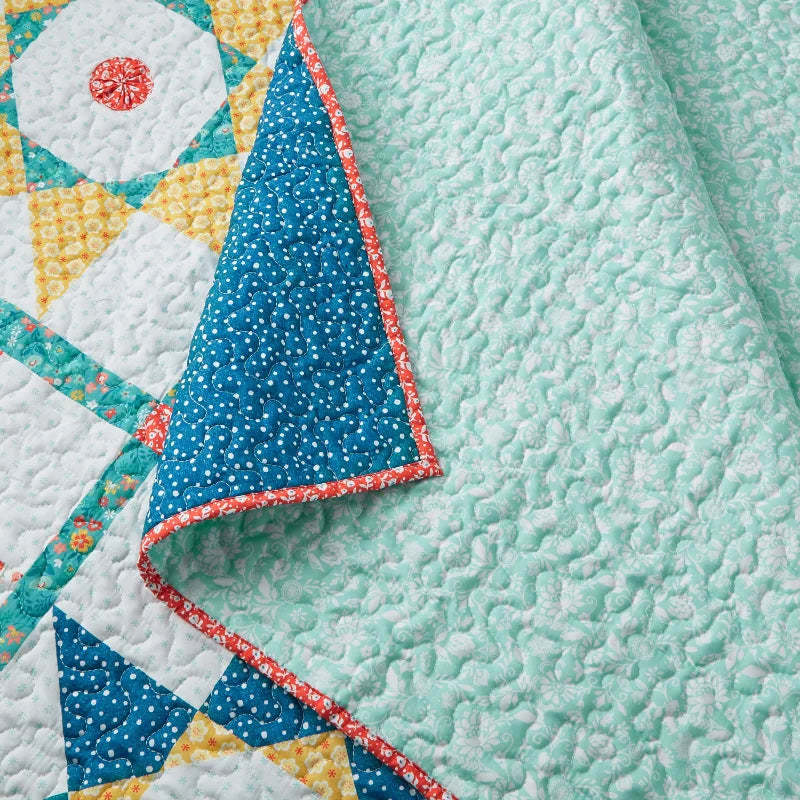 Vintage Star 3-Piece Quilt Set, Full/Queen