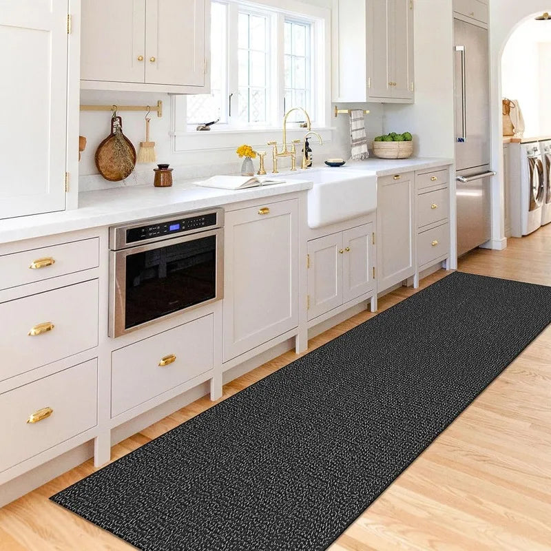 Washable Area Rugs Natural Rubber Backed Rugs Braided Cotton Floor Carpet