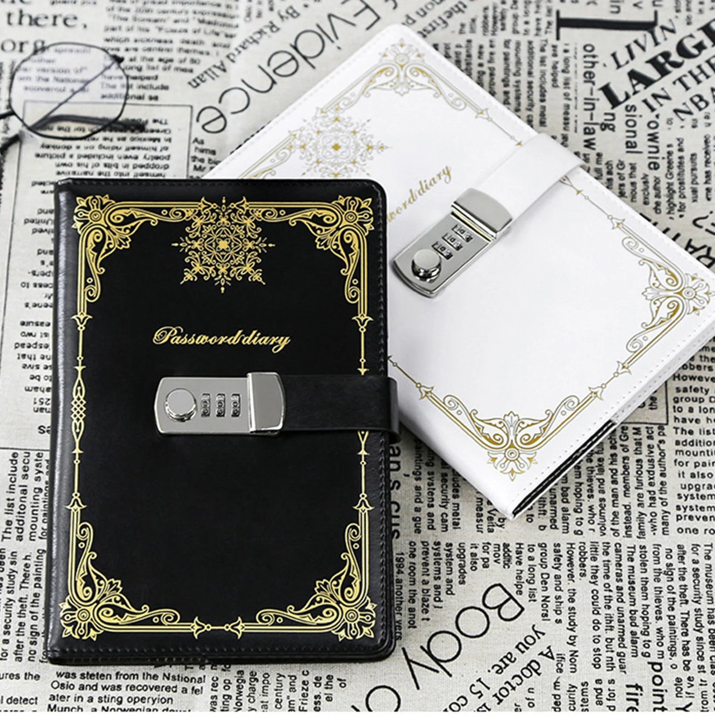 Stationery Vintage Diary for Writing and Journals