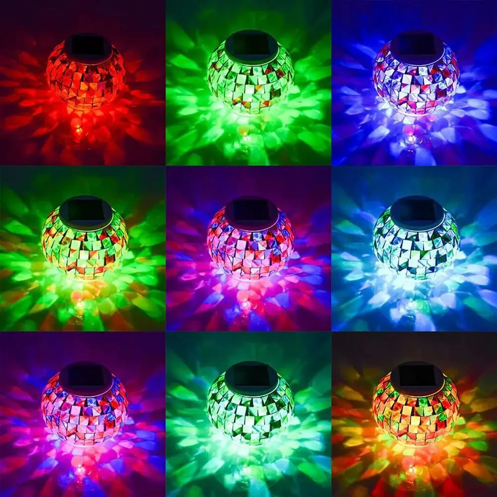 Color Change Solar Floating LED Pool Light for Outdoor Garden Waterproof