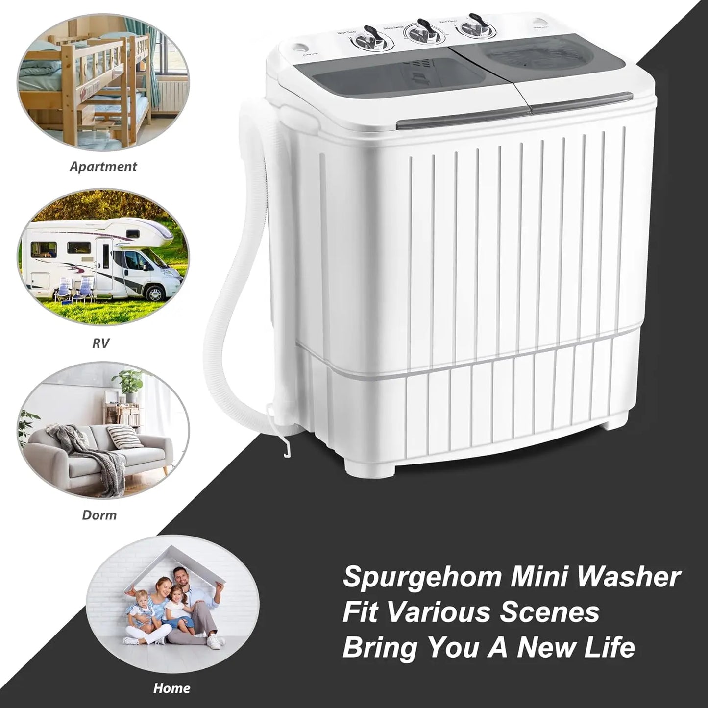 Portable Washer and Dryer Combo