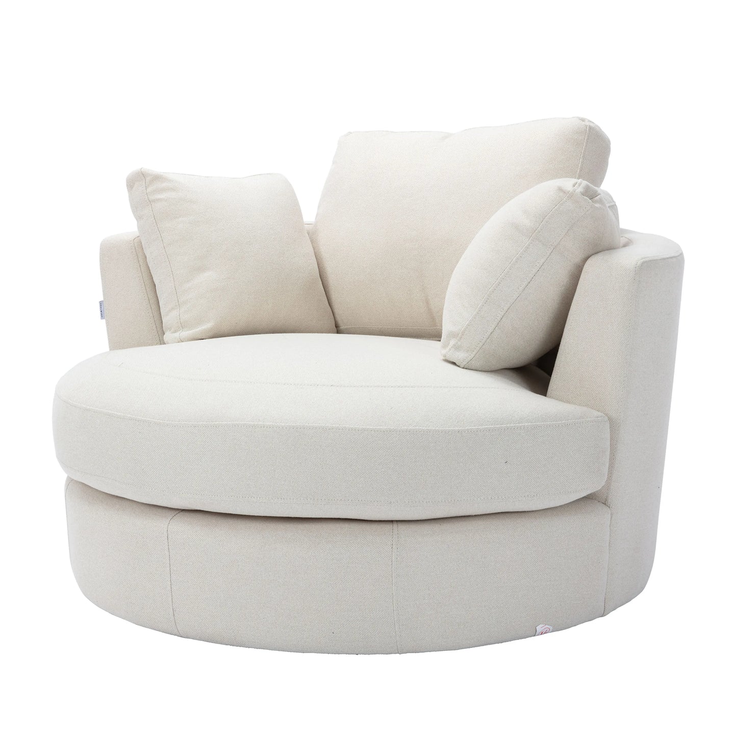 Swivel Accent Barrel Chair  for Living Room