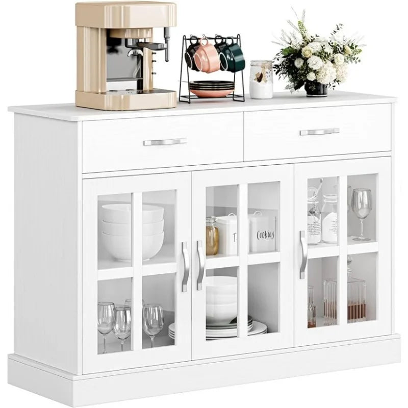 Cabinet with 2 Storage Drawers & Shelves