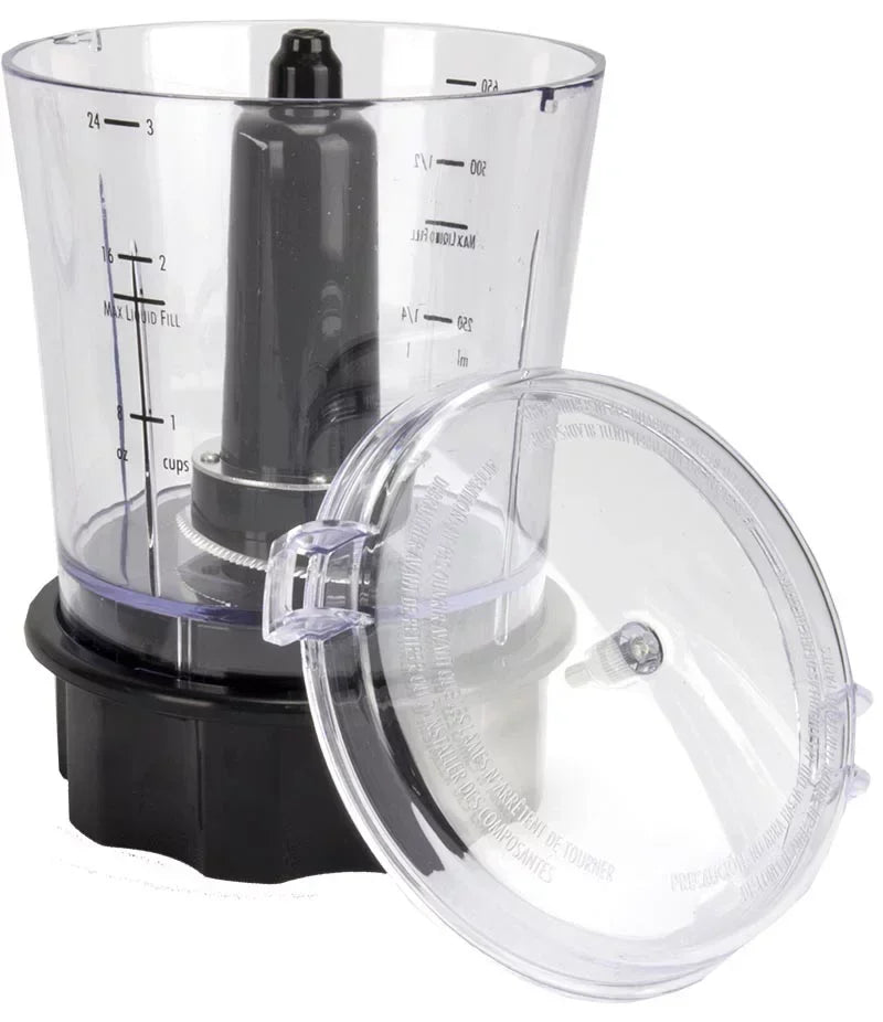 Multi-Function Blender with Mess Free 40 oz. Glass Jar and 3-Cup Chopper, 700 W Mini Food Processor