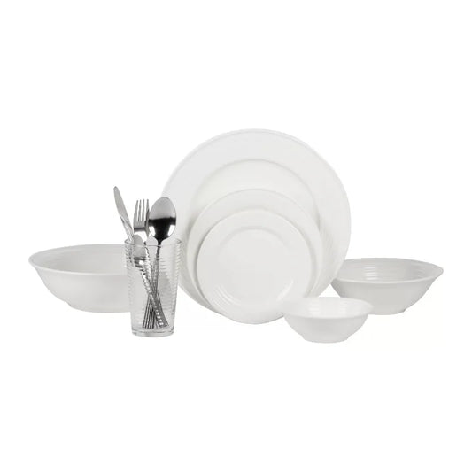 16-Piece Stoneware Dinnerware Set