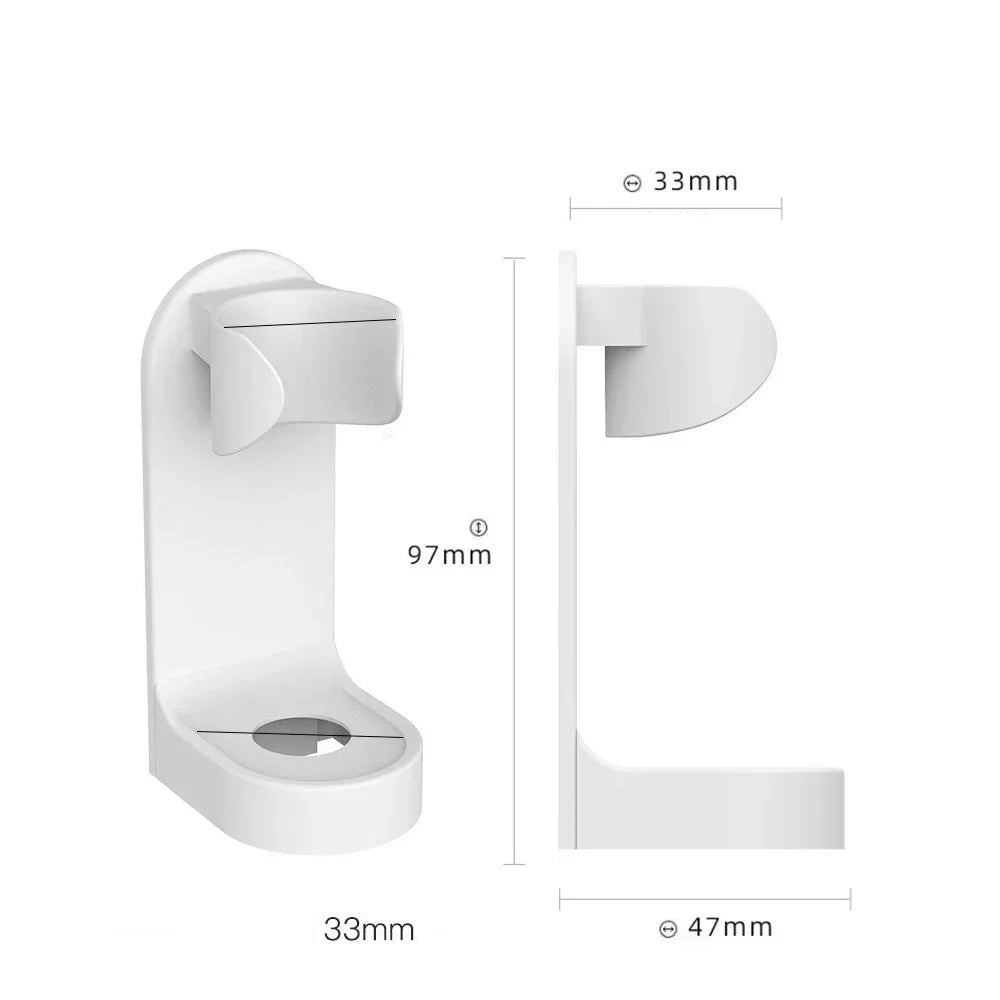 Electric Toothbrush Wall-Mounted Holder Space Saving Bathroom Accessories