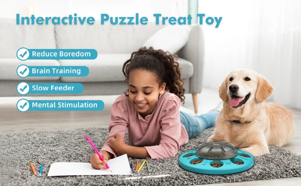 Interactive Dog Enrichment Toys for Pet IQ Training & Mental Enrichment