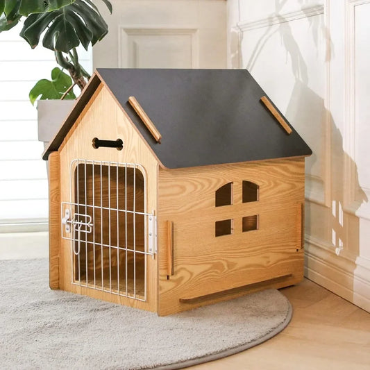 Dog House for Dogs Small Indoor Dog Cave with Vents and Raised Floor for Warmth