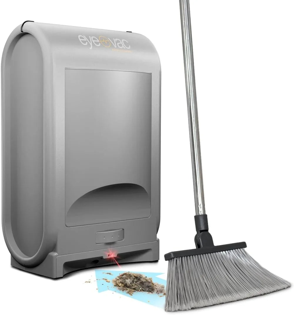 Vacuum Automatic Dustpan - Ultra Fast & Powerful - Great for Sweeping Salon Pet Hair Food Dirt