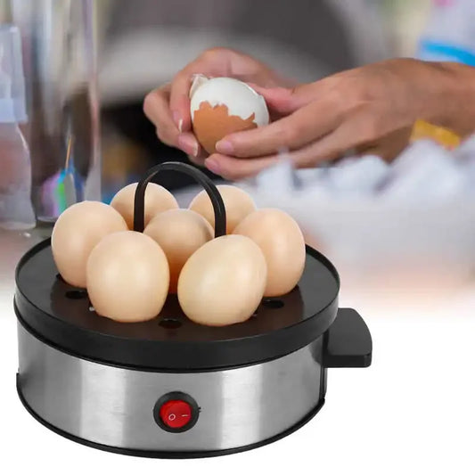 Electric Mini Egg Boiler Steamer Stainless Steel