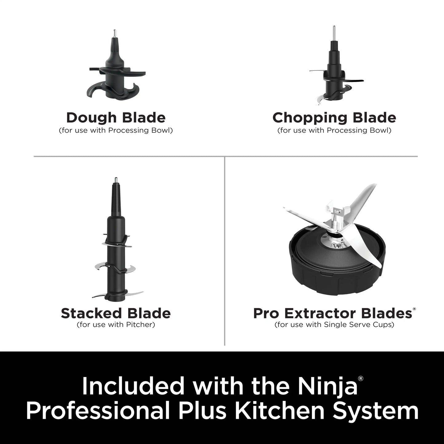 Professional Plus Kitchen System with and 72 oz.* Total Crushing Blender Pitcher