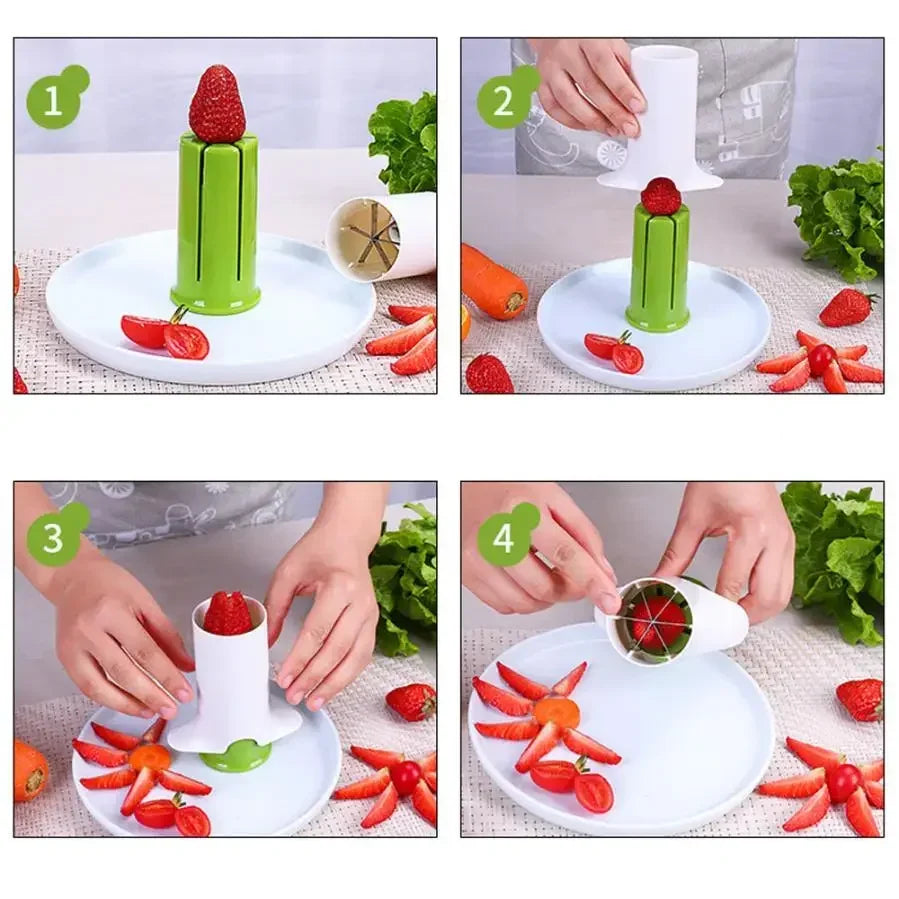 Creative Vegetable Slicer Splitter Kitchen Gadget Accessories