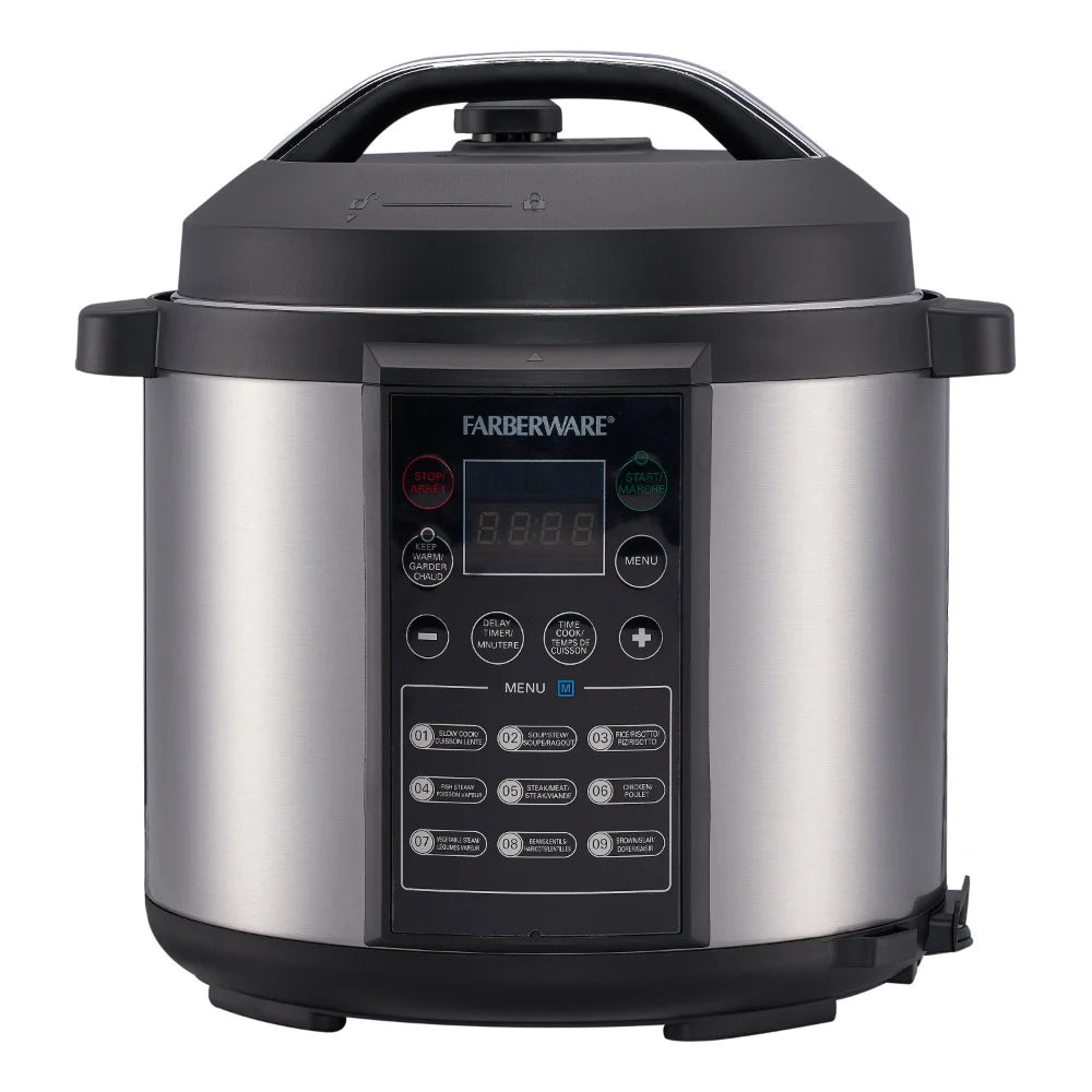 Programmable Digital Pressure Cooker, 6 Quart Rice Cooker