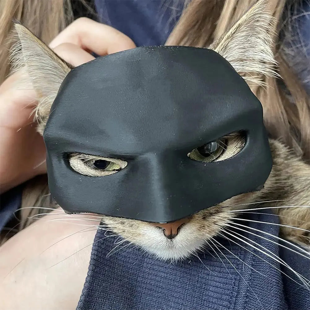 Cute Superhero Pet Hat Bat Man Mask for Cat and Dog