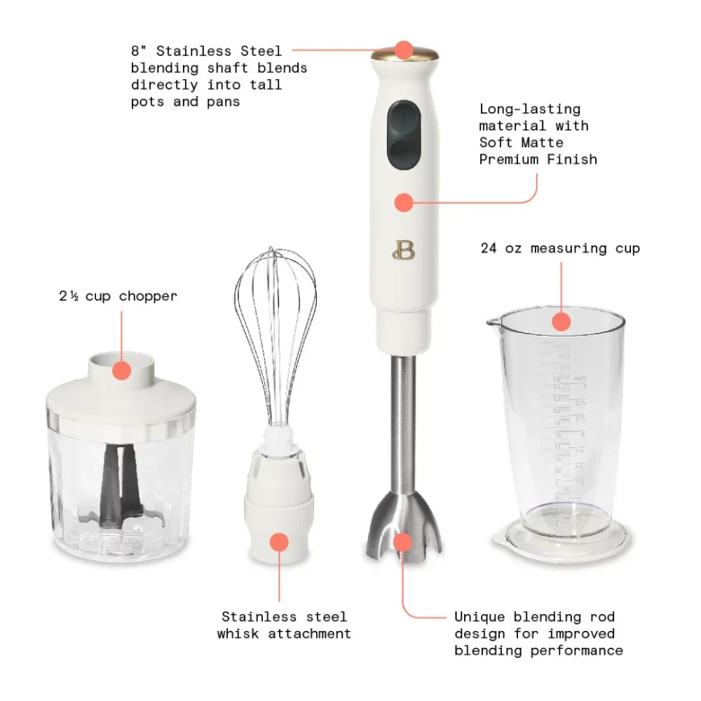 Blender with 500ml Chopper and 700ml Measuring Cup, Home Appliance