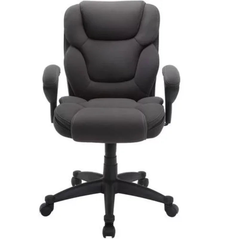 Fabric Manager Office Chair, Supports up to 300 lbs, Gray