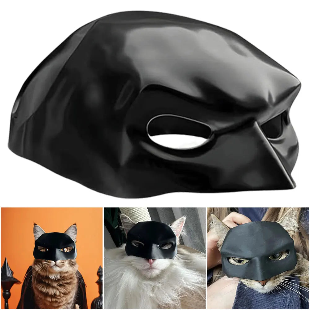 Cute Superhero Pet Hat Bat Man Mask for Cat and Dog