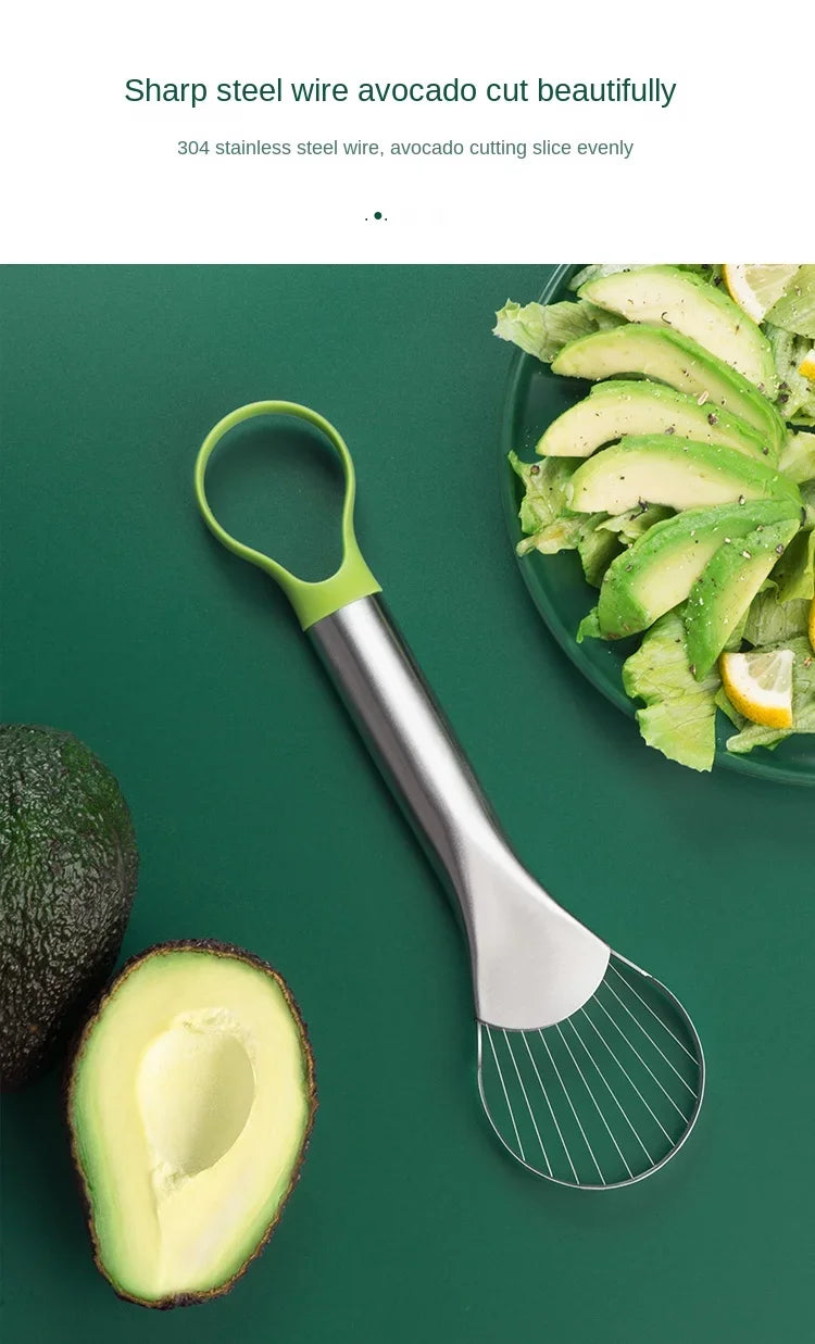 Avocado Knife Stainless Steel Cutter Kitchen Gadgets Fruit Cutting