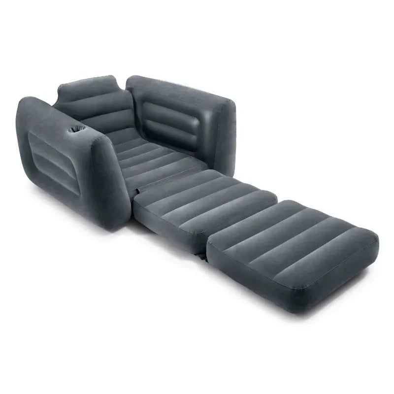 Intex - Pull-Out Chair Charcoal Gray