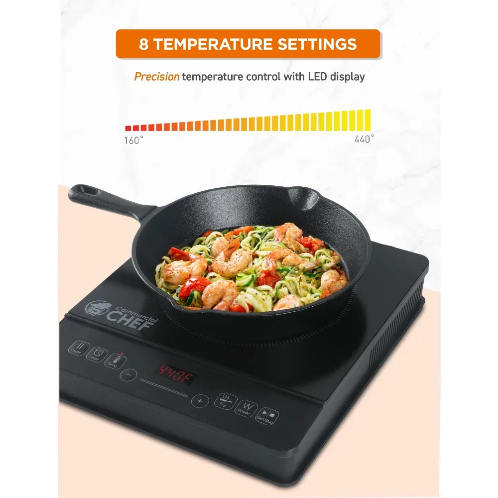 Portable Countertop Burner 1800 Watts Kitchen Appliance