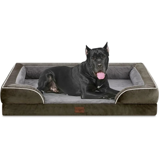 Jumbo Dog Bed for Extra Large dogs with Removable Cover with Zipper Free Shipping