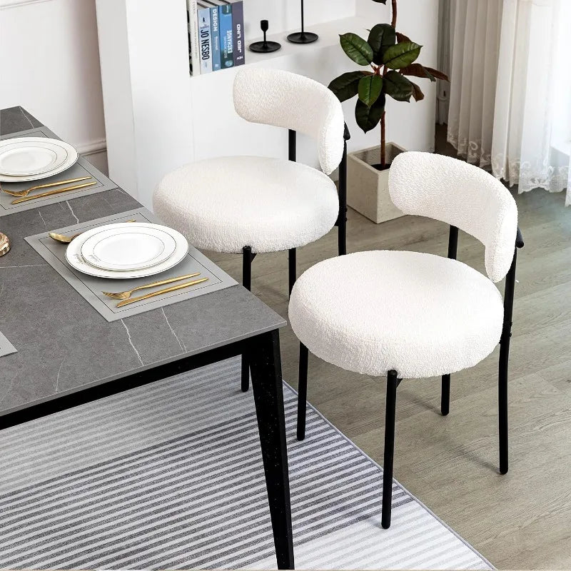 Chairs Set of 4, Modern Dining Room Chairs, Upholstered