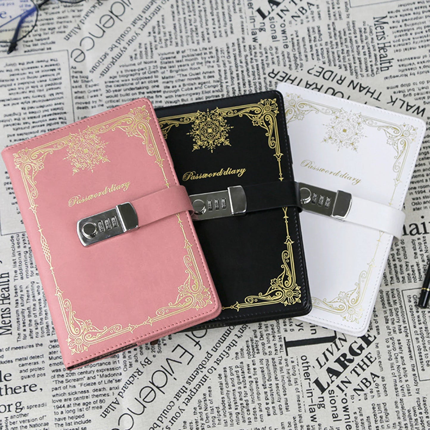 Stationery Vintage Diary for Writing and Journals