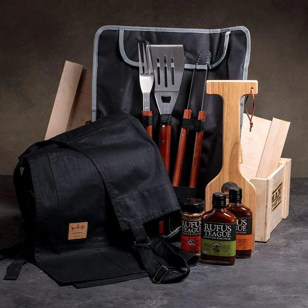 Backyard Steakhouse Crate Grilling Tool Set Barbecue Cookware