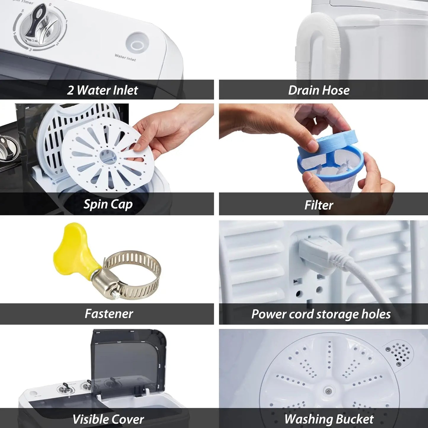 Portable Washer and Dryer Combo