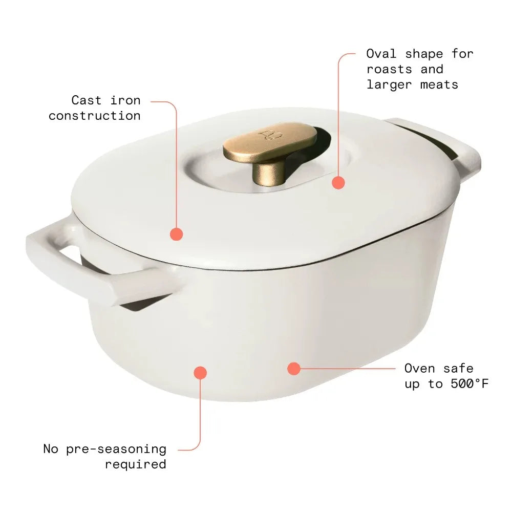 6QT Enamel Dutch Oven