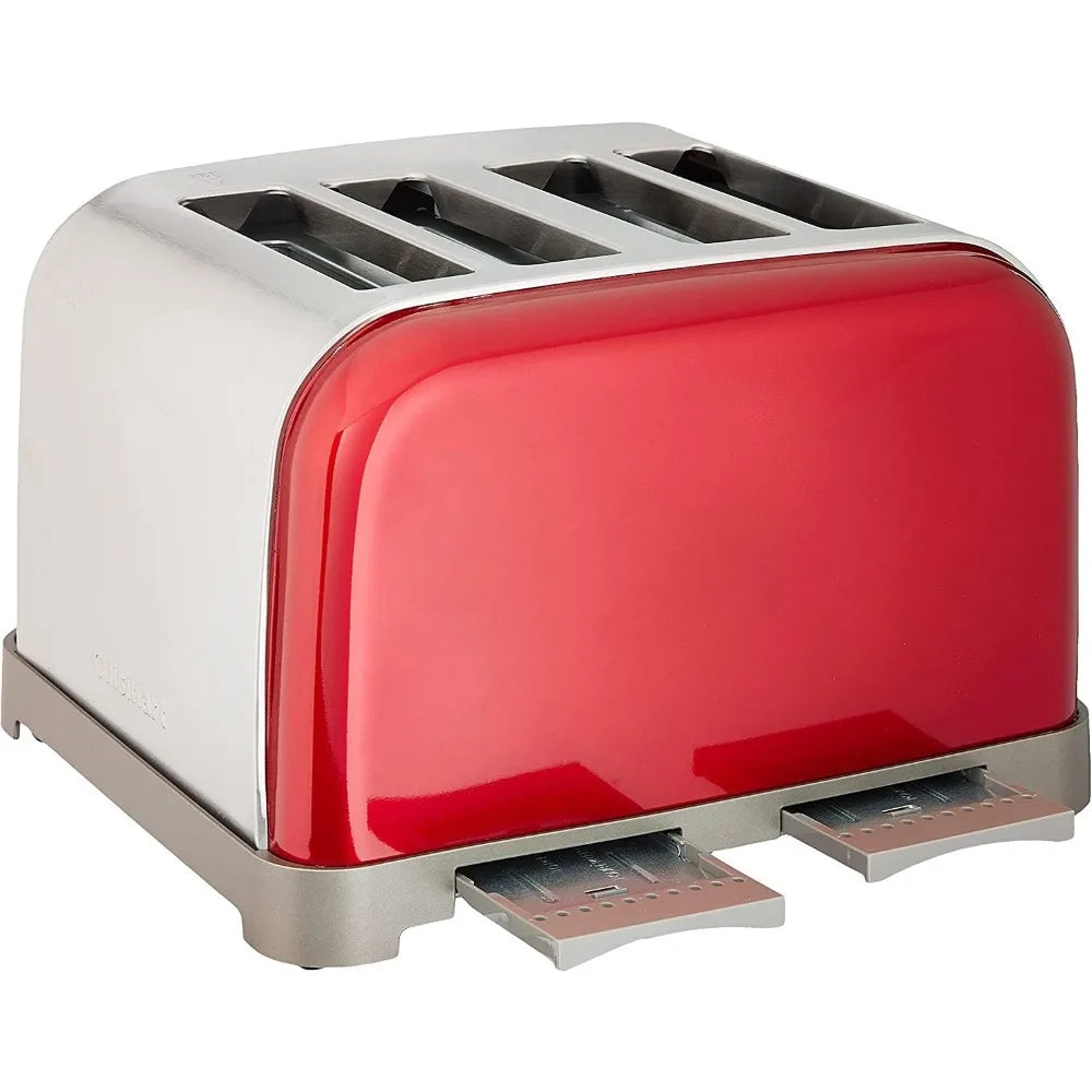 4 Slice Toaster Oven Brushed Stainless Toaster