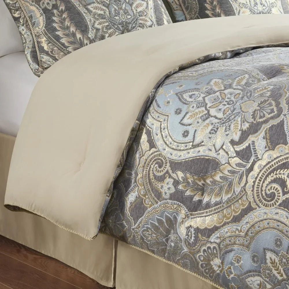 Oversized Comforter King Bedding Bed Linen Set